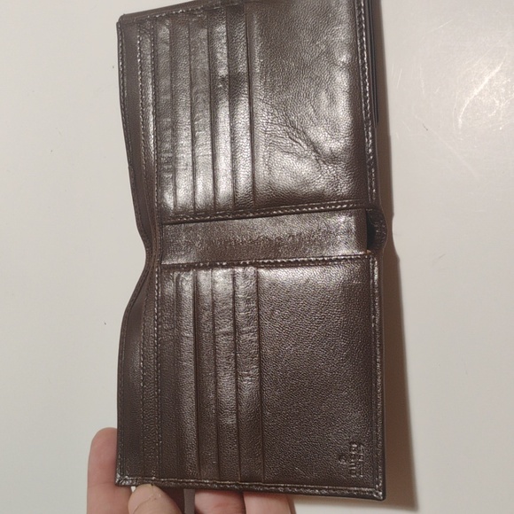 Gucci Brown Wallet with Gold Logo - Picture 5 of 8